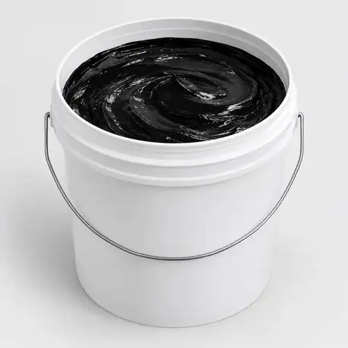 Cubeta blanca con dispersión de pigmento negro para sistemas de resina poliéster y viniléster.